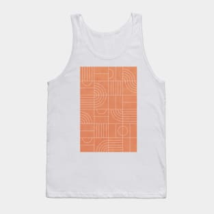 My Favorite Geometric Patterns No.23 - Coral Tank Top